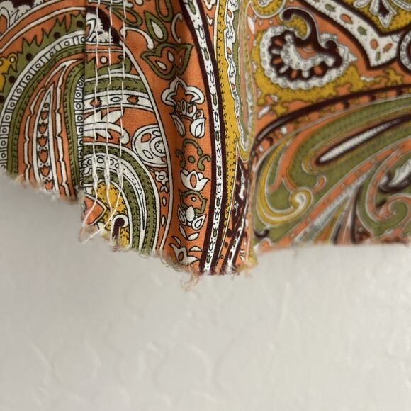 True Religion VTG Western Pearl Snap Shirt Paisley S Cowgirl Rodeo Country - Picture 10 of 10